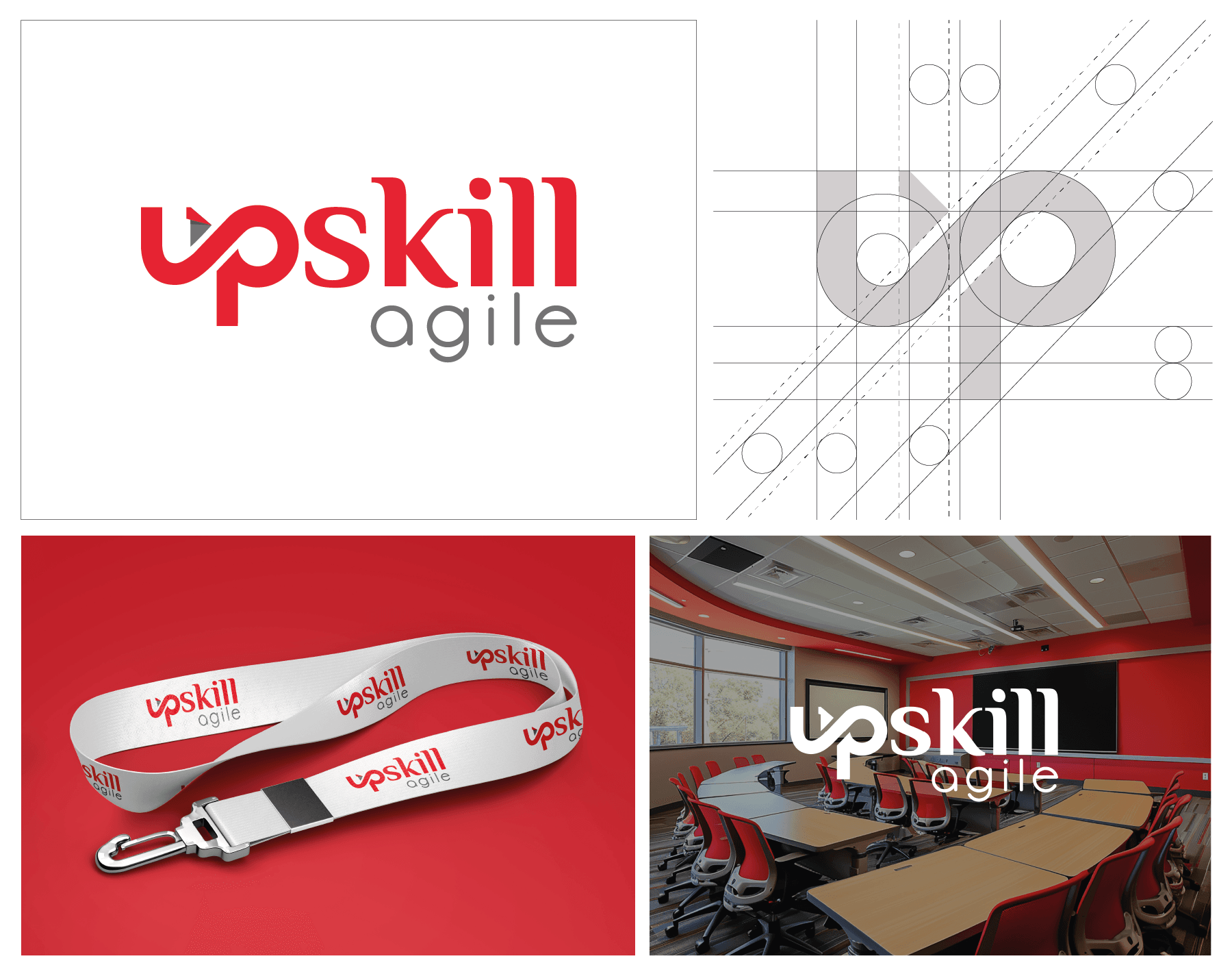Branding pour Upskill Agile